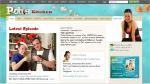 Poh's kitchen website