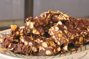 Nigella Sweet and Salty Crunch Nut Bars