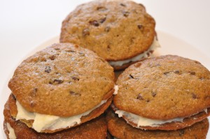 10, Banana Choc-chip whoopie pie