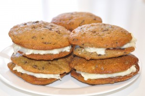 8. Banana Choc-chip whoopie pie