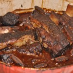 short ribs post braise